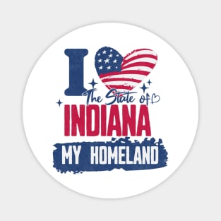 Indiana my homeland Magnet